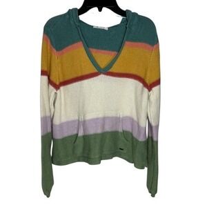 O'Neill Multicolor Striped Women's Sweater Size Small